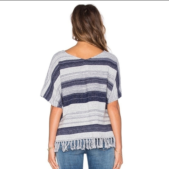 Soft Joie Olynn Blouse Poncho in Nocturne Multi Wool Blend‎ Size XXS/S - Picture 3 of 13